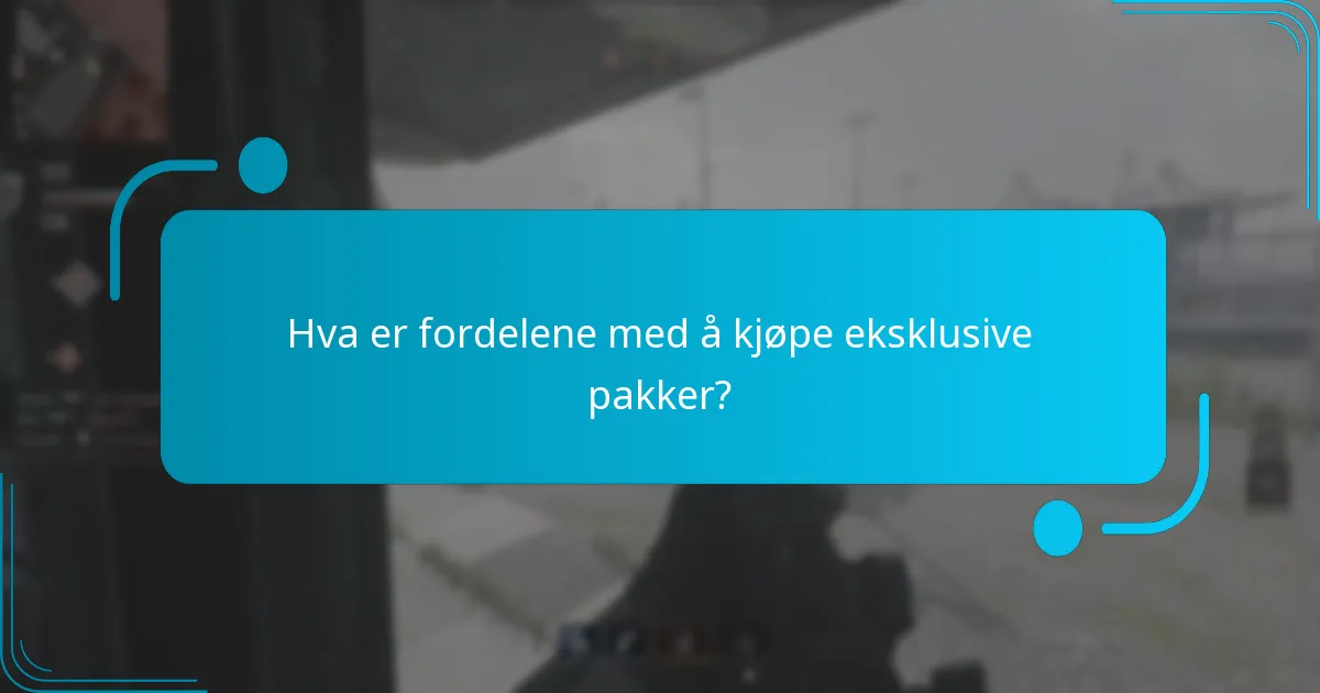 Hvordan kan jeg skaffe koder for eksklusive pakker?