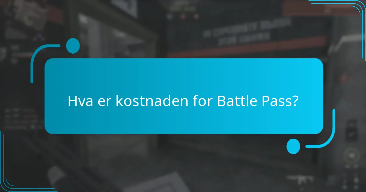 Hvilke eksklusive sesonggjenstander er tilgjengelige i den nåværende Battle Pass?