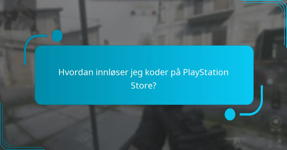 Hva er de nåværende kampanjene for PlayStation Store-koder?